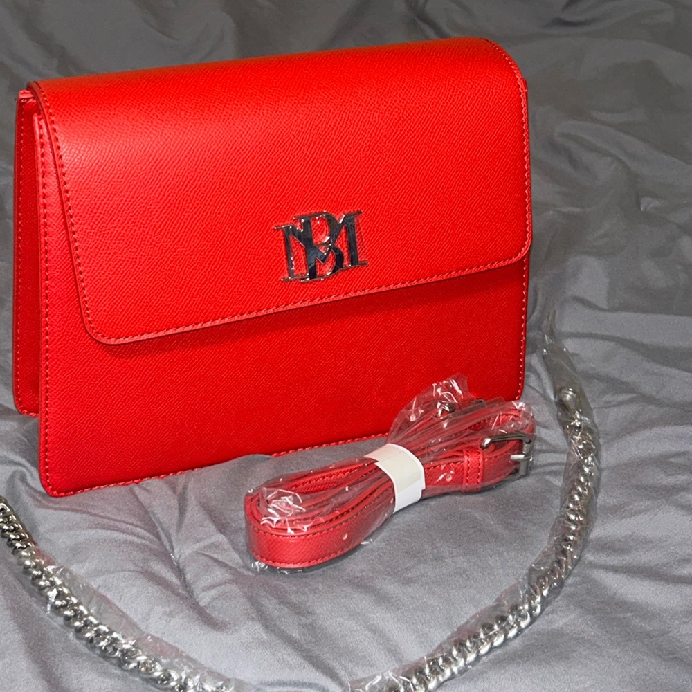 NWT Red Badgley mischka crossbody reg bag
